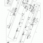 TW200  (TW200M1C/TW200M1) Передняя вилка