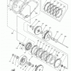 TTR110E (TTR110EM) Сцепление