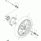 MT-03  (MT03MB/MT03MGY) Переднее колесо