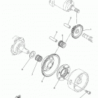 XT250  (XT250MC/XT250M) Муфта стартера