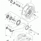 MT10  (MT10MB/MT10MCL/MT10ML/MT10MCB) Переднее колесо