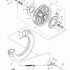 YZ85  (YZ85M) Переднее колесо