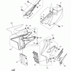 YZ250  (YZ250M2) Боковые обтекатели