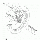 XT250  (XT250MC/XT250M) Переднее колесо