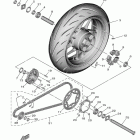 MT09 SP  (MT09SPMB/MT09SPMCB) Переднее колесо