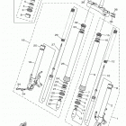MT10  (MT10MB/MT10MCL/MT10ML/MT10MCB) Передняя вилка