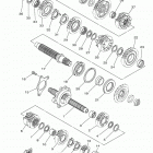 XSR700  (XSR700MW/XSR700MCW) Трансмиссия