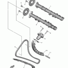 MT09 SP  (MT09SPMB/MT09SPMCB) Распредвал и цепь ГРМ