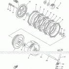 TTR125LE  (TTR125LEL) Сцепление