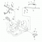 WR450F  (WR450FL) Подножки