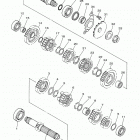 WR450F  (WR450FL) Трансмиссия