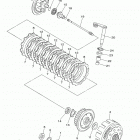 WR450F  (WR450FL) Сцепление