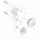 WR450F  (WR450FL) Муфта стартера