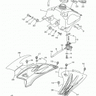 TTR50E (TTR50EL) Топливный бак