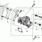 CRF125FB Корпус Дросселя