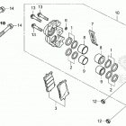 CB650RA AC Передний суппорт