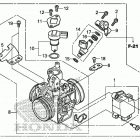 CBR300RA Корпус Дросселя