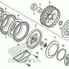 CRF110F AC Сцепление