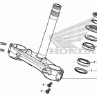 CBR1000SP 2AC Траверса нижняя