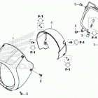 CMX500A2 AC Передний обтекатель