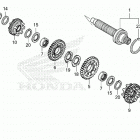 NC750XD AC Трансмиссия