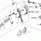 CMX300 AC Передний суппорт