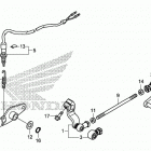 CBR300RA Педали