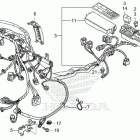 CBR600RR 6A Жгут проводов