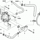 CBR600RR 6A Водяной насос