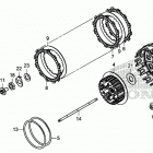 CRF450RL AC Сцепление