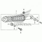 CRF50F AC Задние амортизаторы
