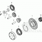 CRF450RX AC Муфта стартера