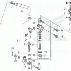 CBR600RA 7AC Задний тормозной цилиндр