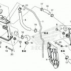 CRF450RX AC Радиатор