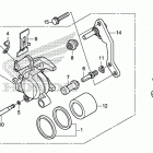 C125A AC Передний суппорт