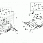 CRF1100A 3AC Front side pipe@skid