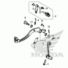 CRF450RL AC Педали