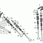 CBR500RA Распределительный вал и клапана