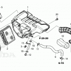 CRF300LA AC Воздушный фильтр