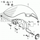 CMX500 A Переднее крыло