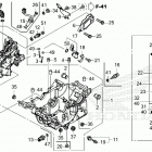 CMX1100D AC Картер двигателя