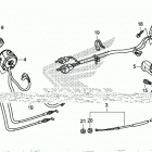 CBR300RA Рычаги,тросы и рулевые переключатели