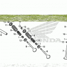 CBR300RA Распределительный вал и клапана