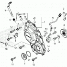 CB650RA AC Крышка картера правая