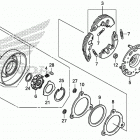 CRF110F AC One-way clutch