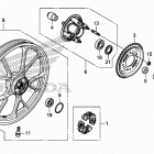 C125A Переднее колесо