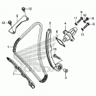 CB500X Цепь ГРМ и натяжитель