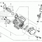 CRF300LA AC Корпус Дросселя