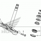 CB500FA Траверса нижняя
