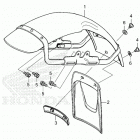 CT125A AC Переднее крыло